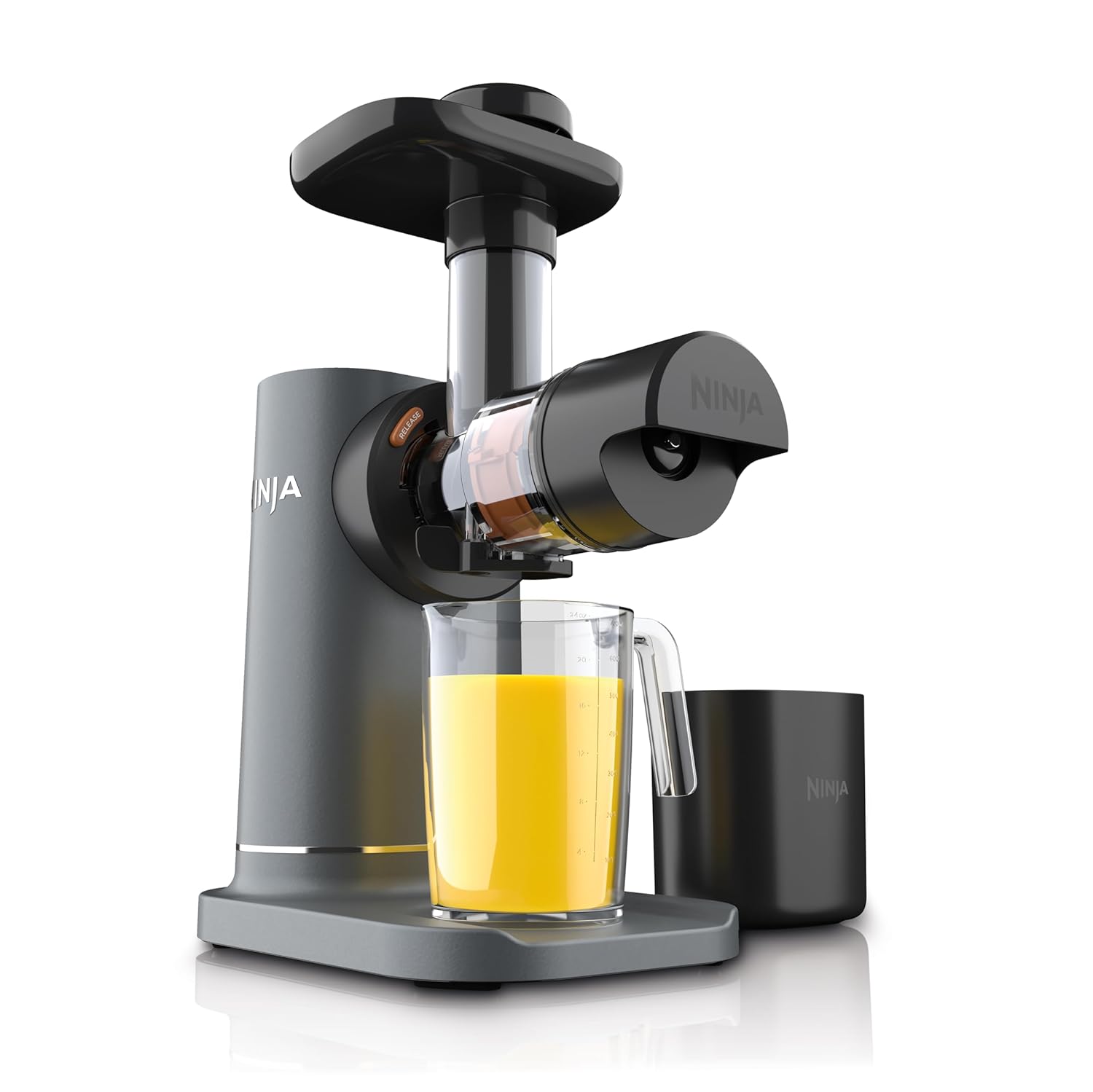 Ninja NeverClog Cold Press Juicer, Powerful Slow Juicer with Total Pulp Control, Countertop, Electric, 2 Pulp Functions, Dishwasher Safe, 2nd Generation, Charcoal, JC151 : Industrial & Scientific