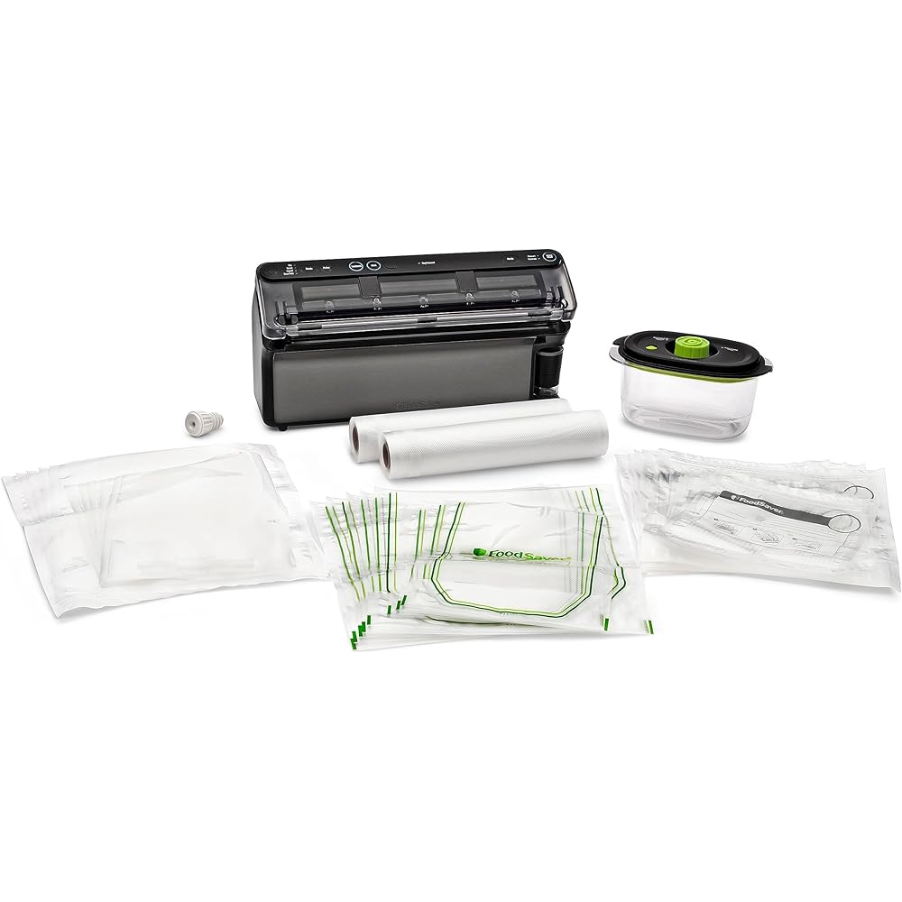 FoodSaver Elite All-in-One Liquid+™ Vacuum Sealer with Bags: Home & Kitchen