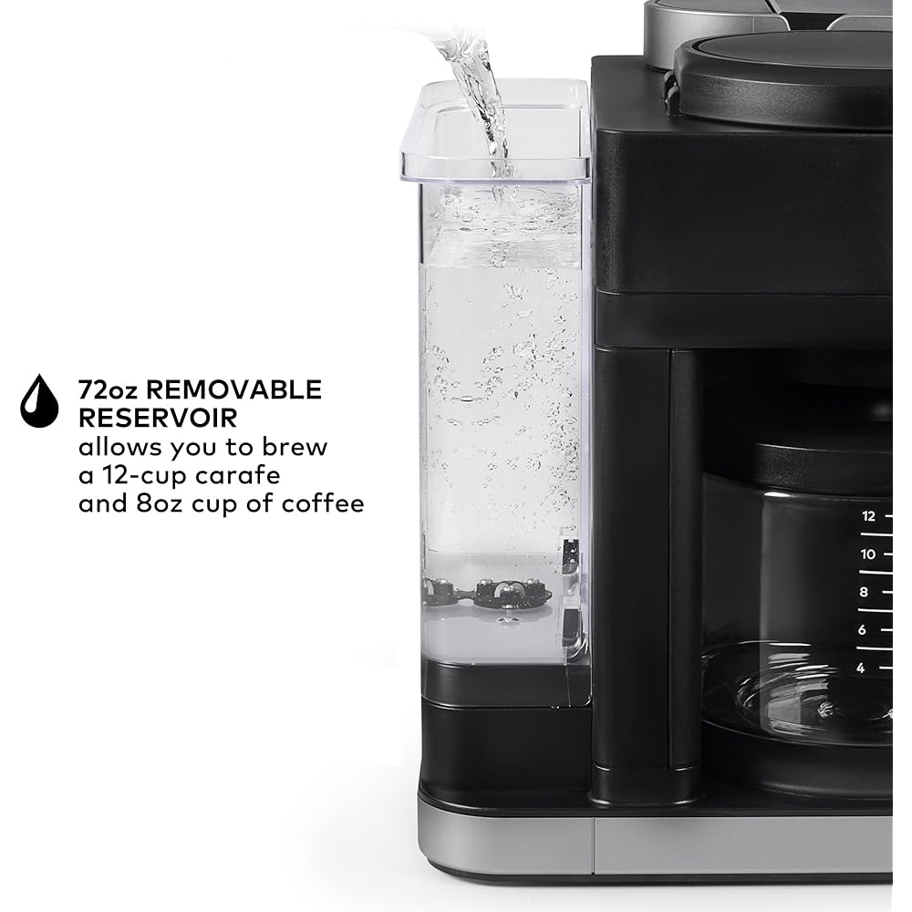 Keurig K-Duo Hot & Iced Single Serve & Carafe Coffee Maker, MultiStream Technology, 72oz Reservoir (Gen 2): Home & Kitchen
