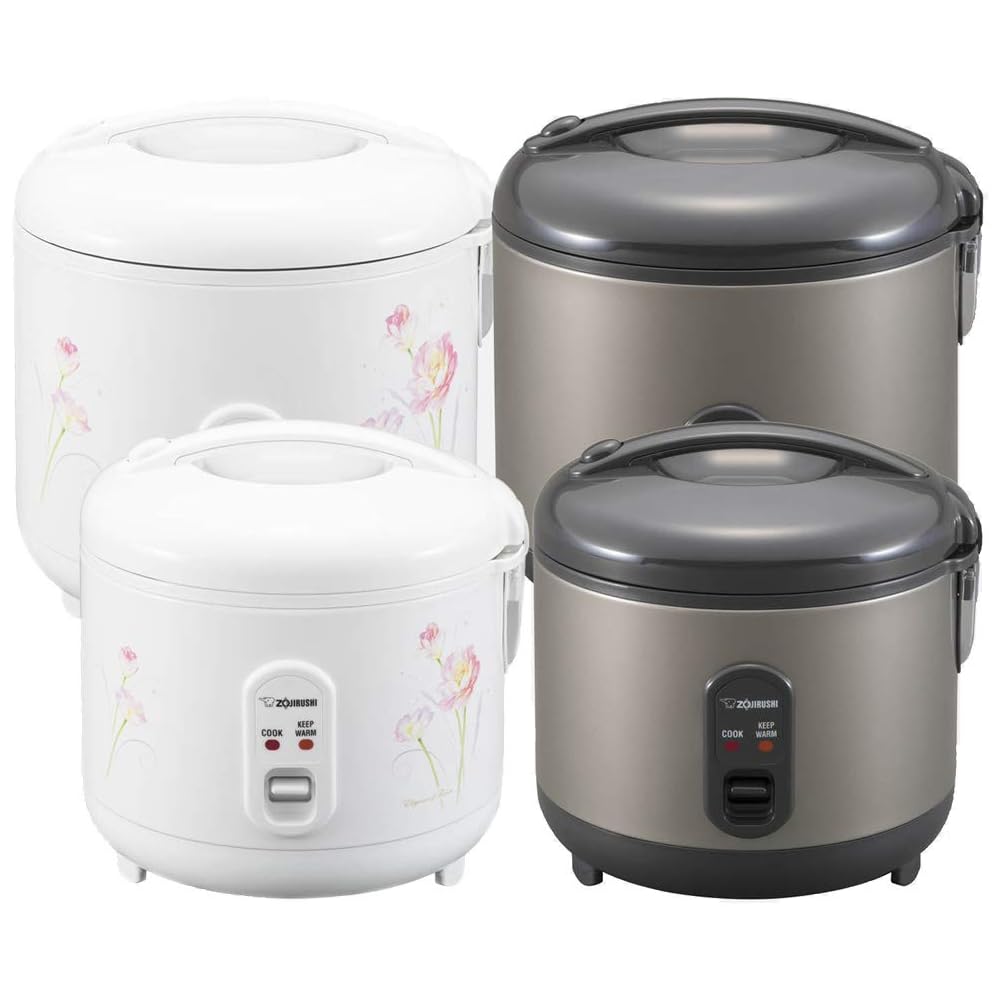 Zojirushi NS-RPC10FJ Rice Cooker and Warmer, 1.0-Liter, Tulip: Home & Kitchen