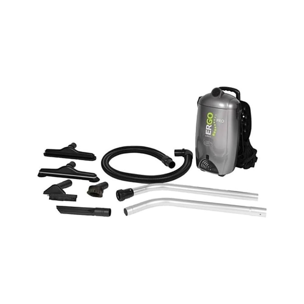 Atrix VACBPAI ERGO PRO HEPA Backpack Vacuum Grey, 8-Quart : Atrix