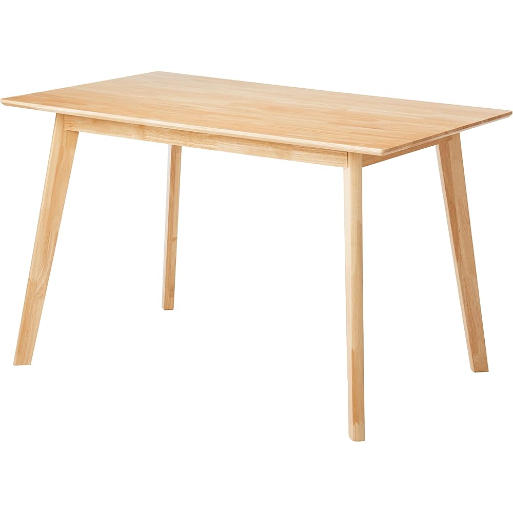 - Amazon Basics FSC Certified Solid Wood Kitchen Rectangular Dining Table, Easy to Assemble, 29.5