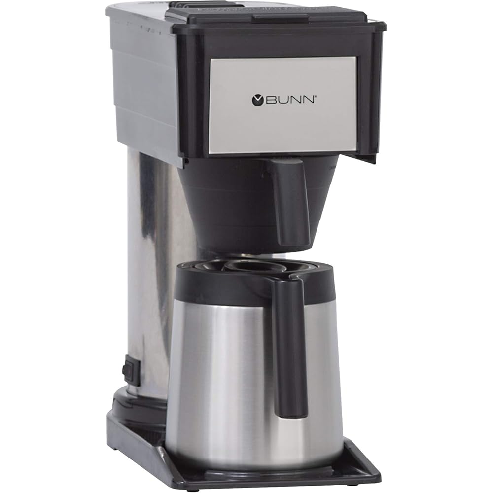 BUNN BT BT Speed Brew 10-Cup Thermal Carafe Home Coffee Brewer, Black: Drip Coffeemakers: Home & Kitchen