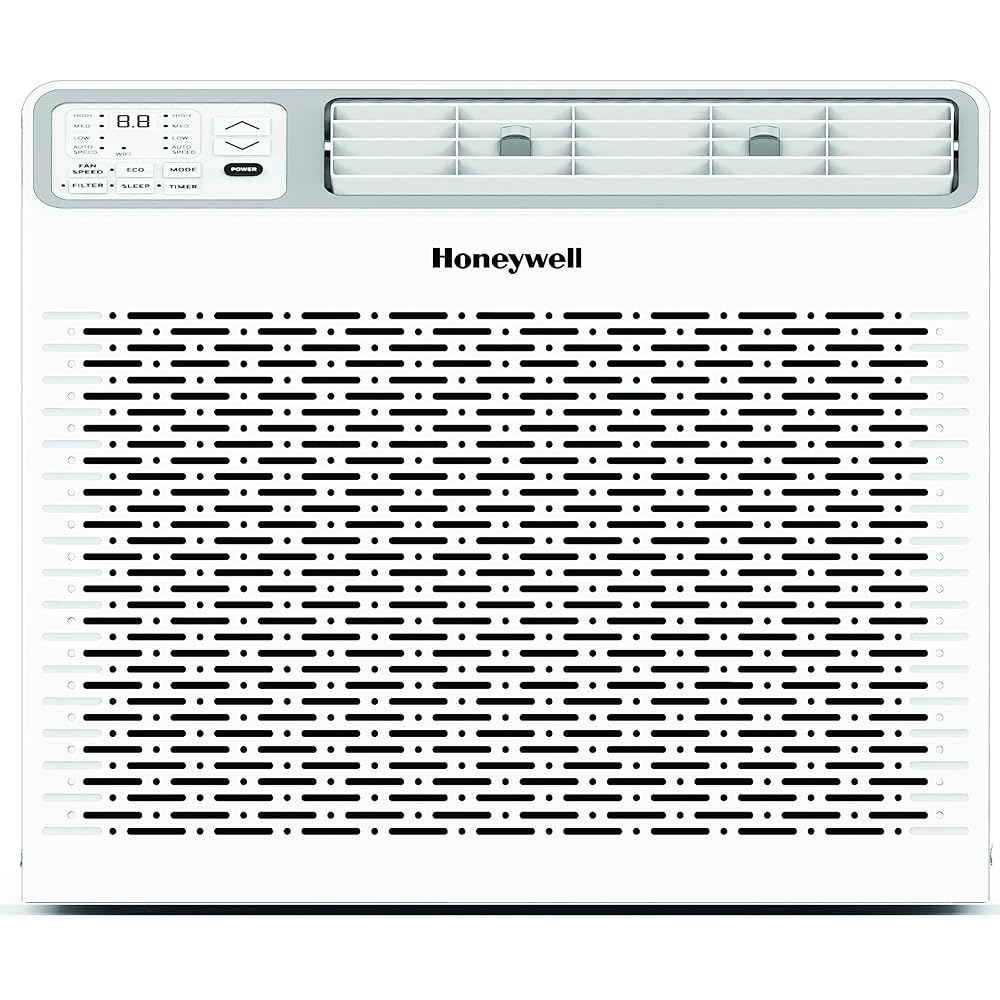 Honeywell 10,000 BTU Digital Window Air Conditioner, Remote, LED Display, 4 Modes, Eco, 450 sq ft Coverage : Home & Kitchen