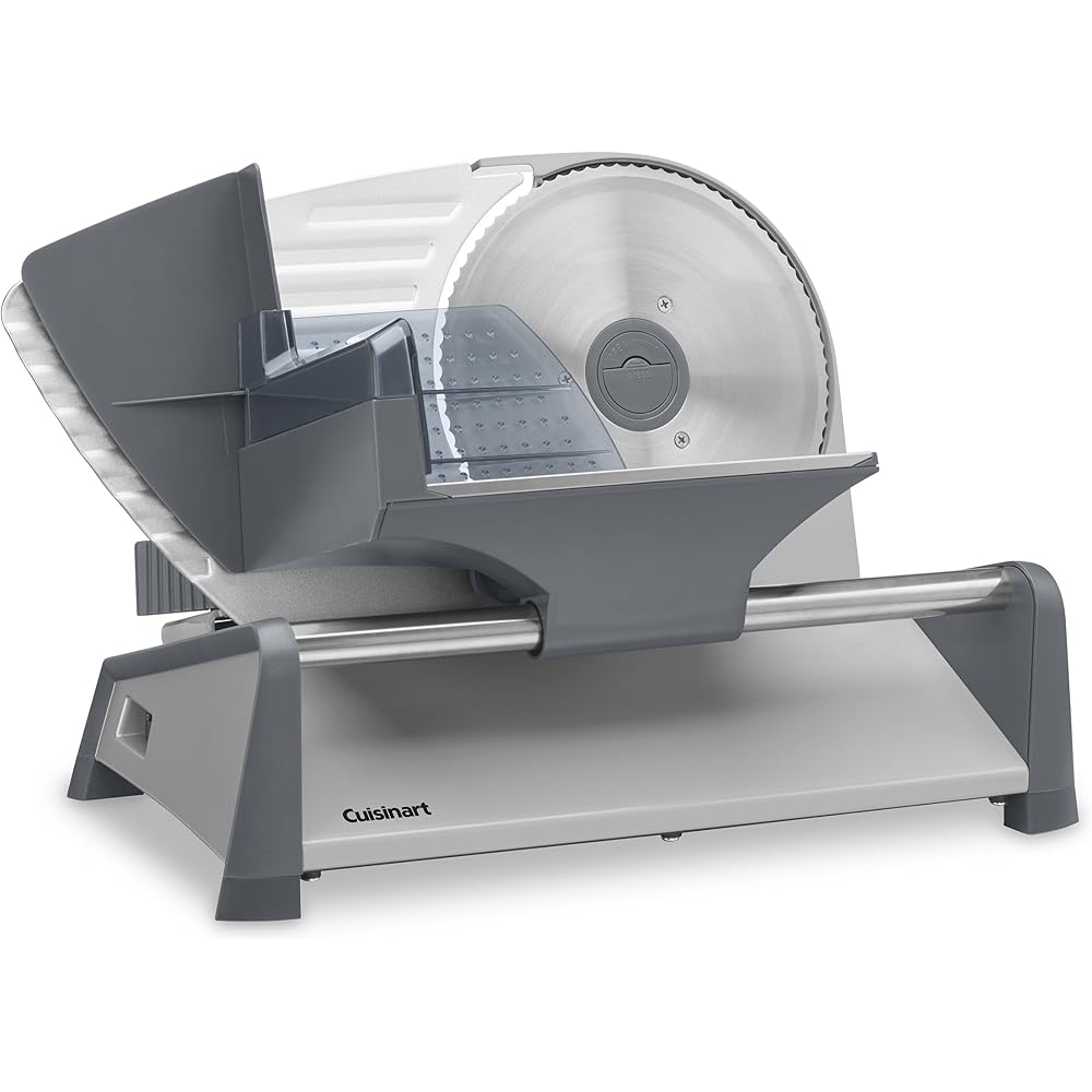 Cuisinart Kitchen Pro Food Slicer, 7.5, Stainless steel, Gray: Home & Kitchen