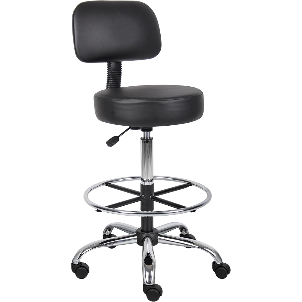 Boss Office Products Medical Stool, unspecified, Black : Home & Kitchen
