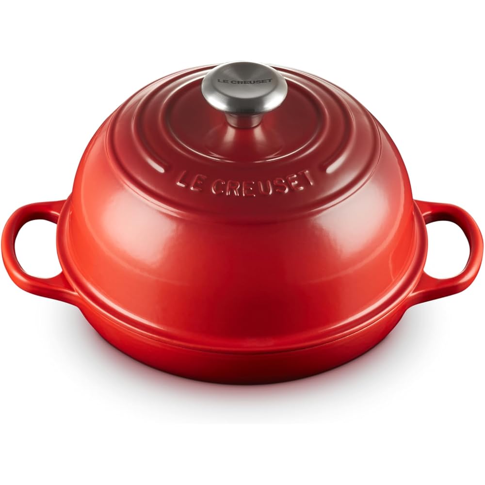 Le Creuset Enameled Cast Iron Bread Oven, Cerise: Home & Kitchen