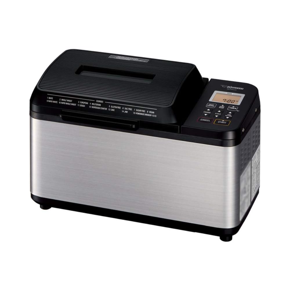 Zojirushi BB-PDC20BA Home Bakery Virtuoso Plus Breadmaker, 2 lb. loaf of bread: Home & Kitchen