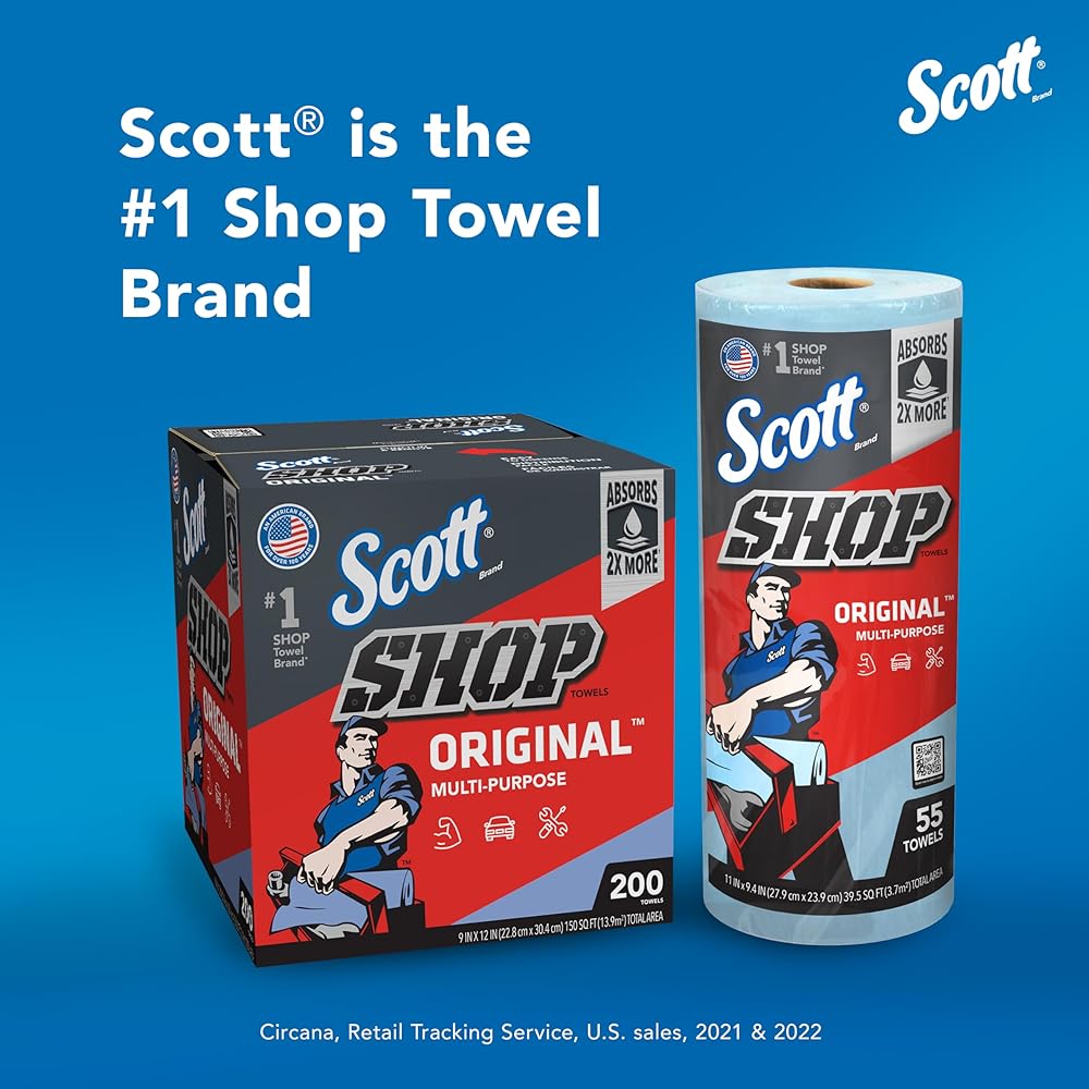 Scott Shop Original Blue Towels (75190), 9