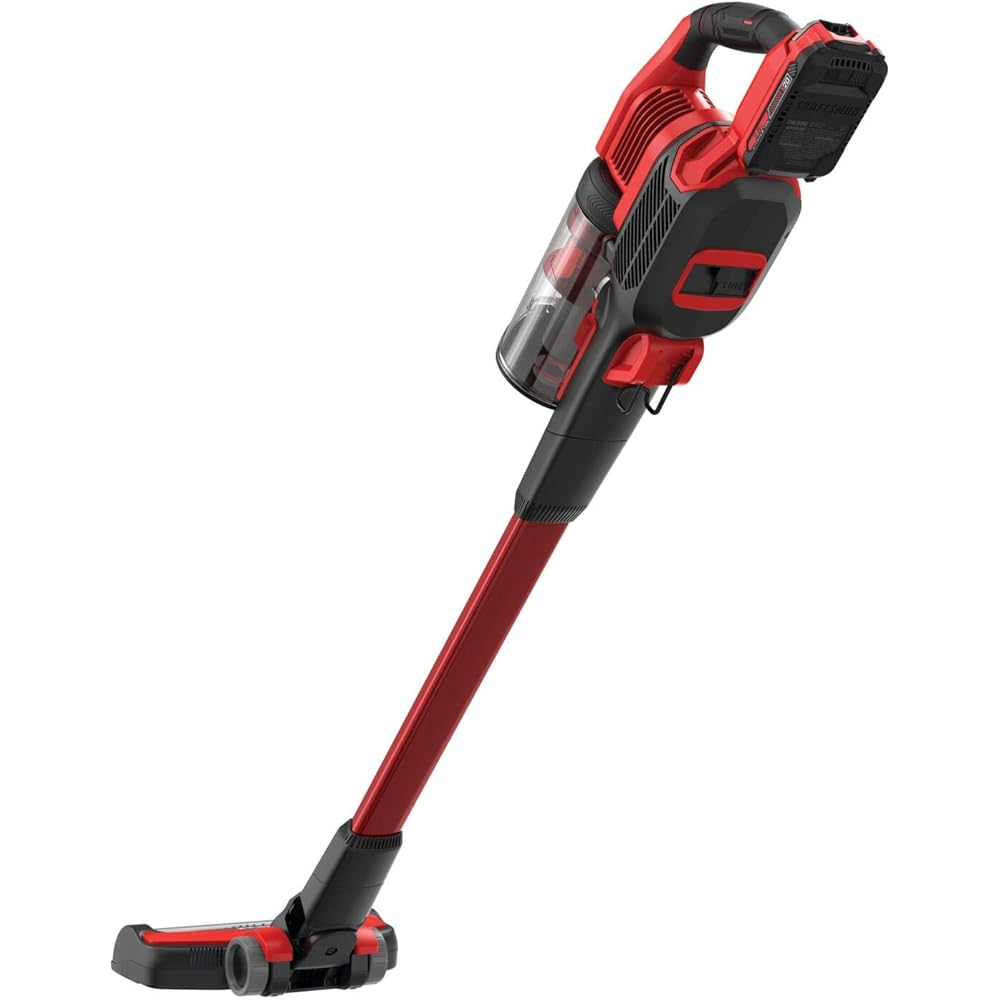 CRAFTSMAN V20 Cordless Stick Vacuum Kit, Removable Battery Included (CMCVS001D1) -