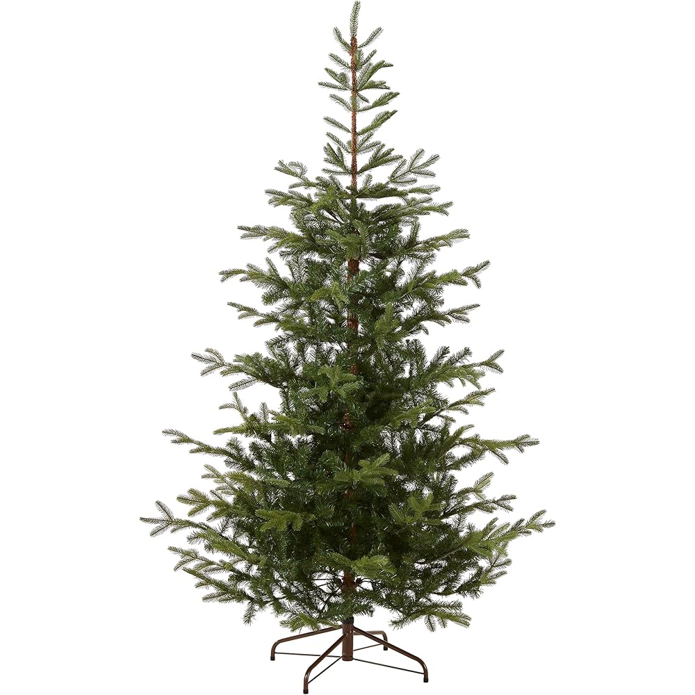 National Tree Company 'Feel Real' Artificial Christmas Tree - Norwegian Spruce Tree - 7.5 ft : Home & Kitchen