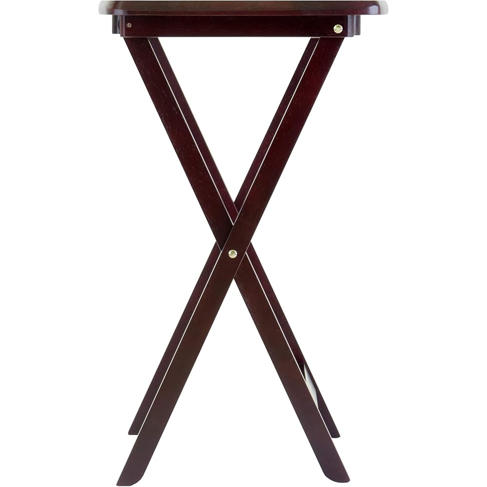 Winsome Dylan Snack Table Set with Stand, for Living Room, 26