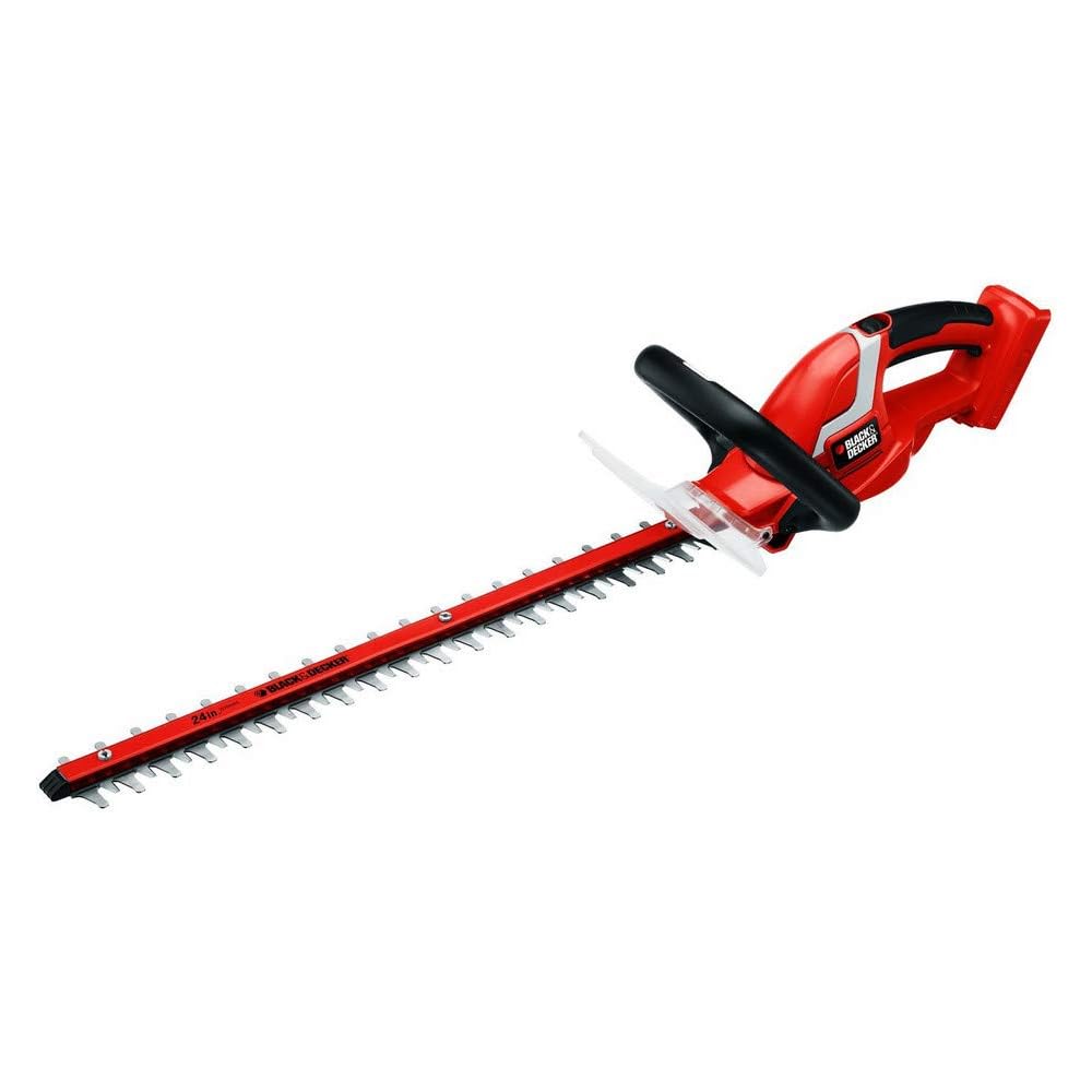 : BLACK+DECKER 40V MAX* 24 in. cordless hedge trimmer with POWERDRIVE, Tool Only (LHT2436B) : Power Hedge Trimmers : Patio, Lawn & Garden