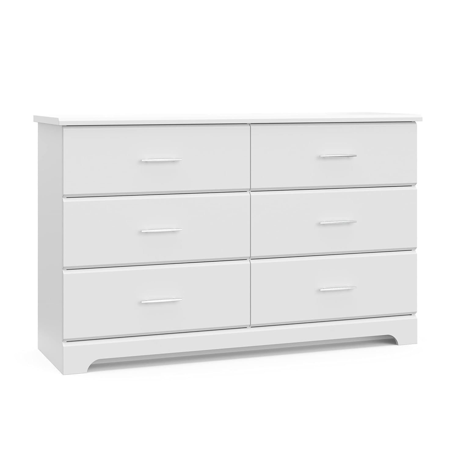 : Storkcraft Brookside 6 Drawer Double Dresser (White) – GREENGUARD Gold Certified, Dresser For Nursery, Kids, Chest Of Drawers : Baby