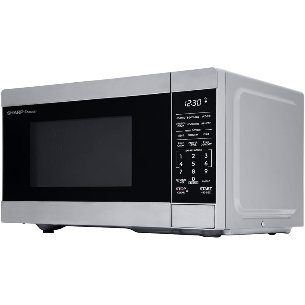 SHARP Countertop Microwave Oven with Removable 10.6