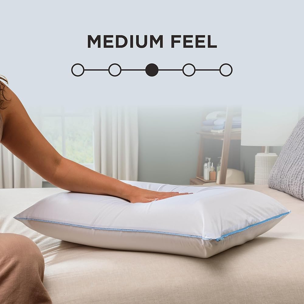 Tempur-Pedic TEMPUR-Cloud Dual Cooling Pillow, Queen, White : Home & Kitchen