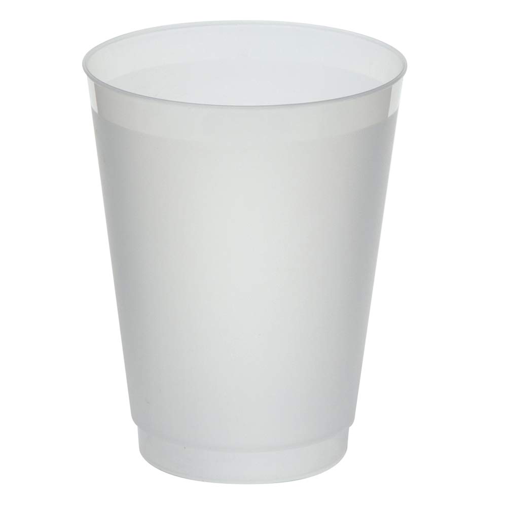Frost-Flex Plastic Drinking Cup, 16-Ounce, Frosted (500-Count) : Health & Household