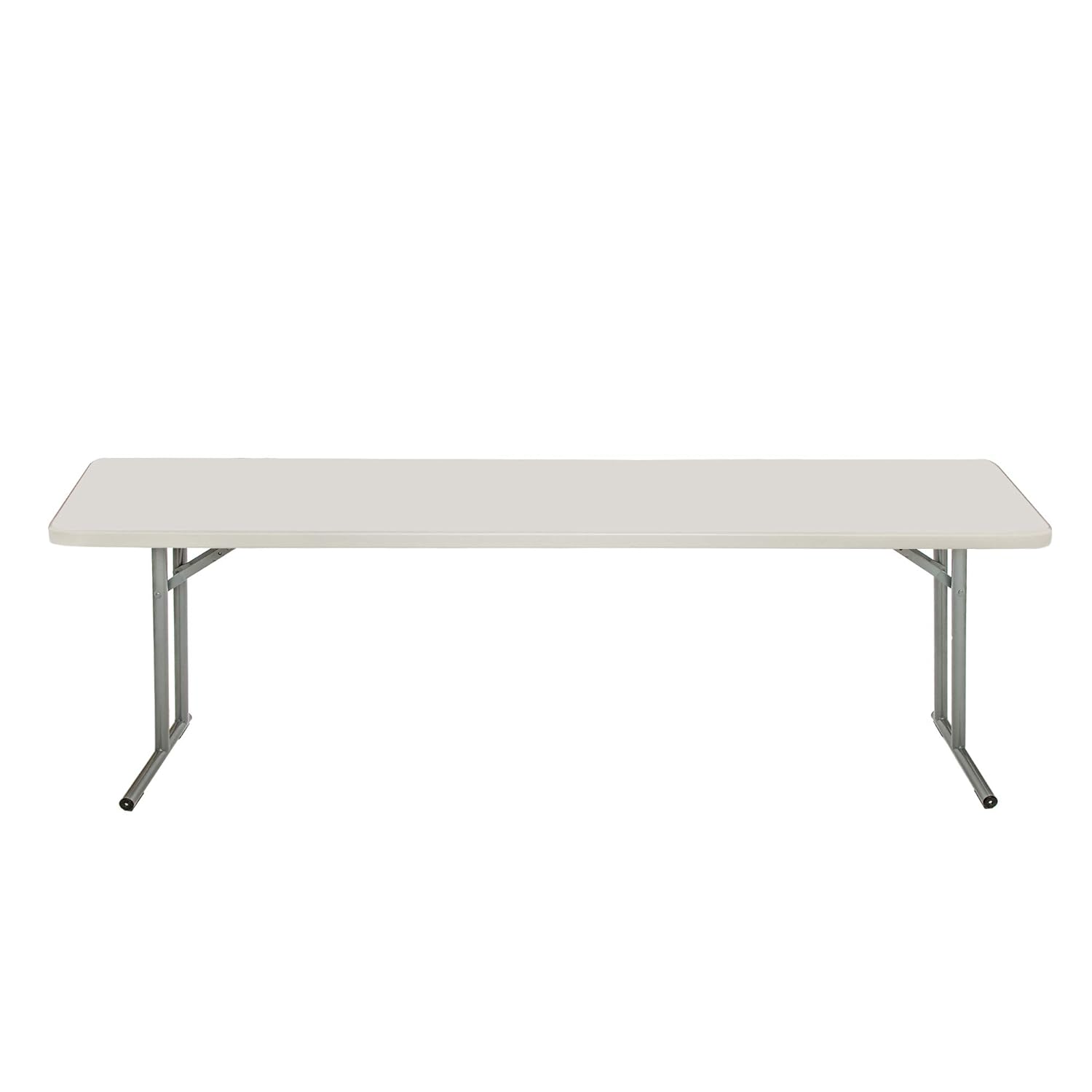 OEF Furnishings 8 Foot Heavy Duty Folding Seminar Table, Durable and Lightweight, 18