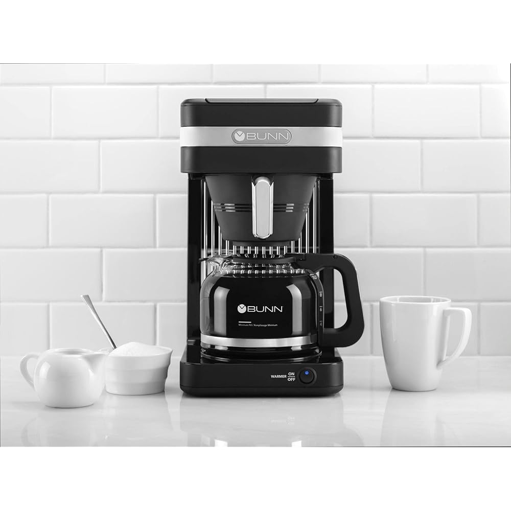BUNN CSB2B Speed Brew Elite 10-Cup Coffee Maker, Black/SST: Home & Kitchen