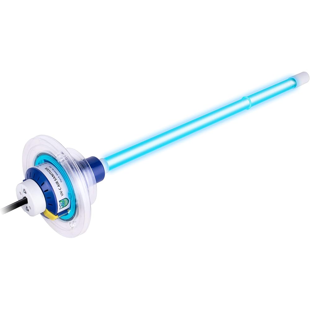 Bio Shield Antimicrobial Protection UV Light for AC System, Cleans HVAC Ducts and AC Coils of Bacteria, Germs, Mold and Allergens, Complete Unit, 50-BUVAS-E - Pipe Fittings -