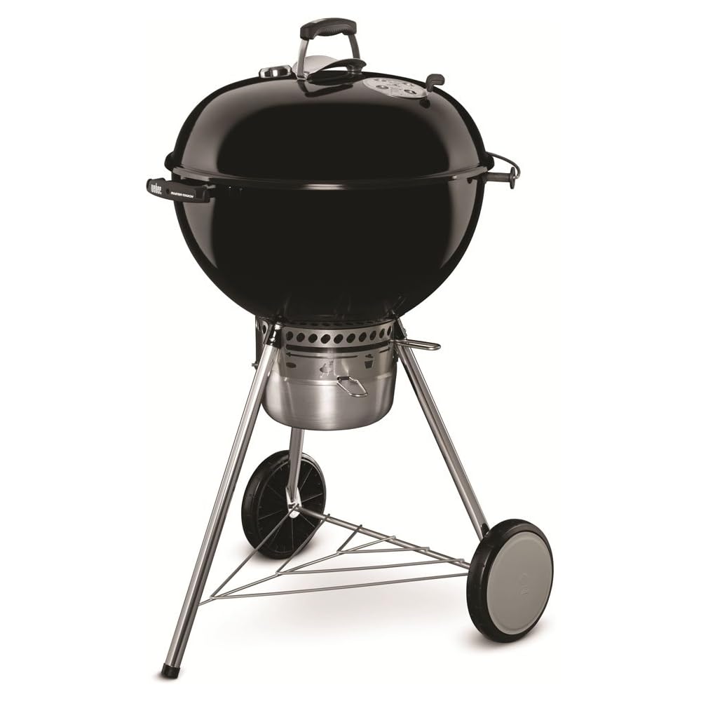 : Weber Master-Touch Charcoal Grill for Outdoor Cooking and Barbecue, 22-Inch, Black : Patio, Lawn & Garden
