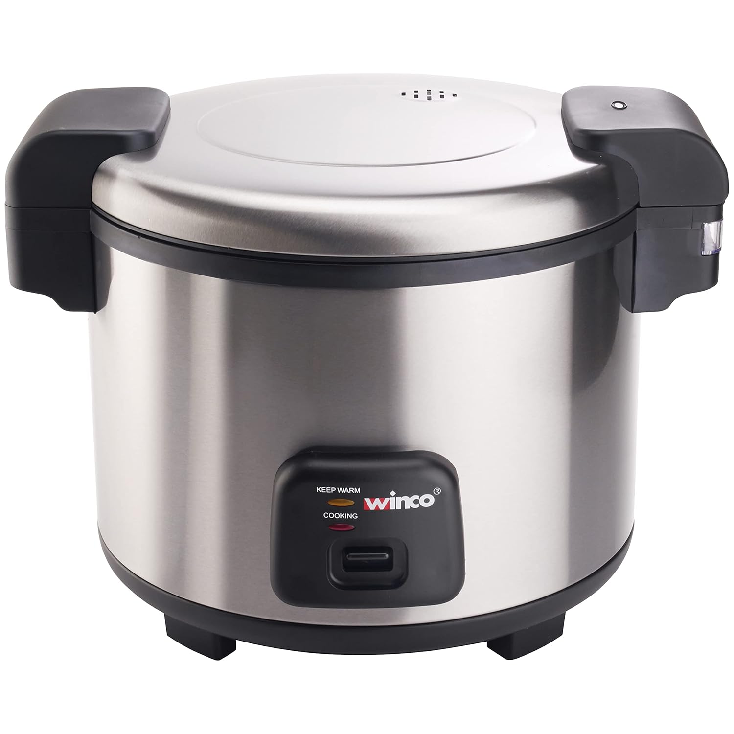 Winco Commercial-Grade Electric Rice Cooker with Hinged Cover, 30 Cup : Home & Kitchen