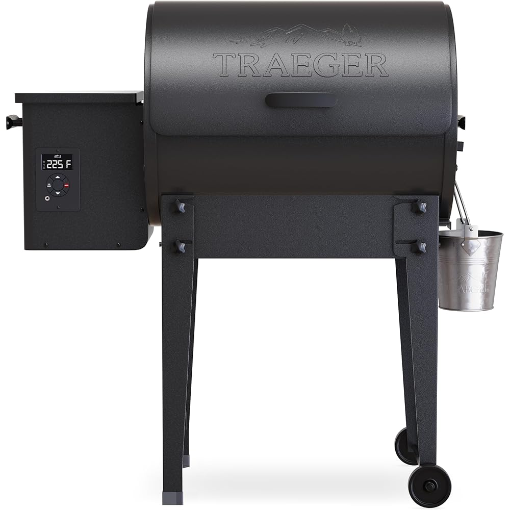 : Traeger Grills TFB30KLF Tailgater 20 Portable Electric Wood Pellet Grill and Smoker 鈥?Foldable Legs, 6-in-1 Versatility, 300 sq. in. Cooking Space for Tailgating, Camping, and Outdoor BBQ : Patio, Lawn & Garden