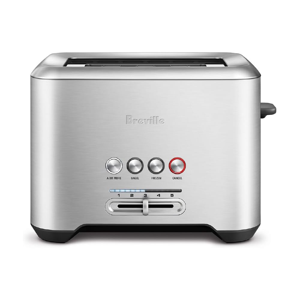Breville BTA720XL Bit More Toaster, 2 Slice, Brushed Stainless Steel: Home & Kitchen