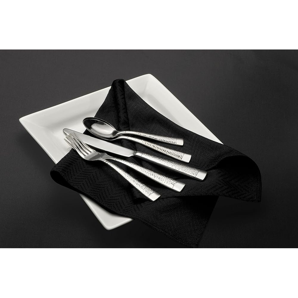 | Oneida Sambre 65-Piece Flatware Set, Service for 12: Silverware: Serving Sets