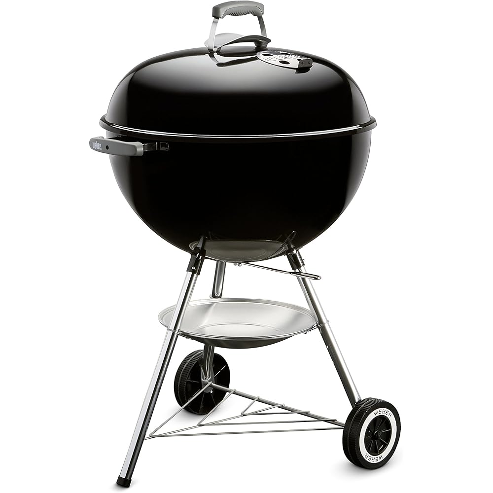 Weber Original Kettle Charcoal Grill for Outdoor Cooking and Barbecue, 22-Inch, Black : Patio, Lawn & Garden