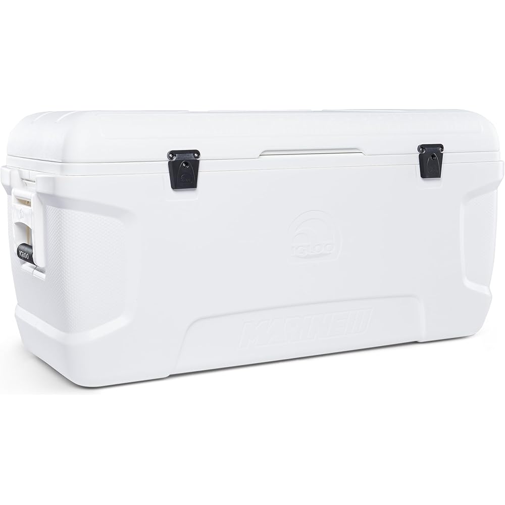 : Igloo 150 QT White Marine Polar Contour Insulated Cooler : Sports & Outdoors