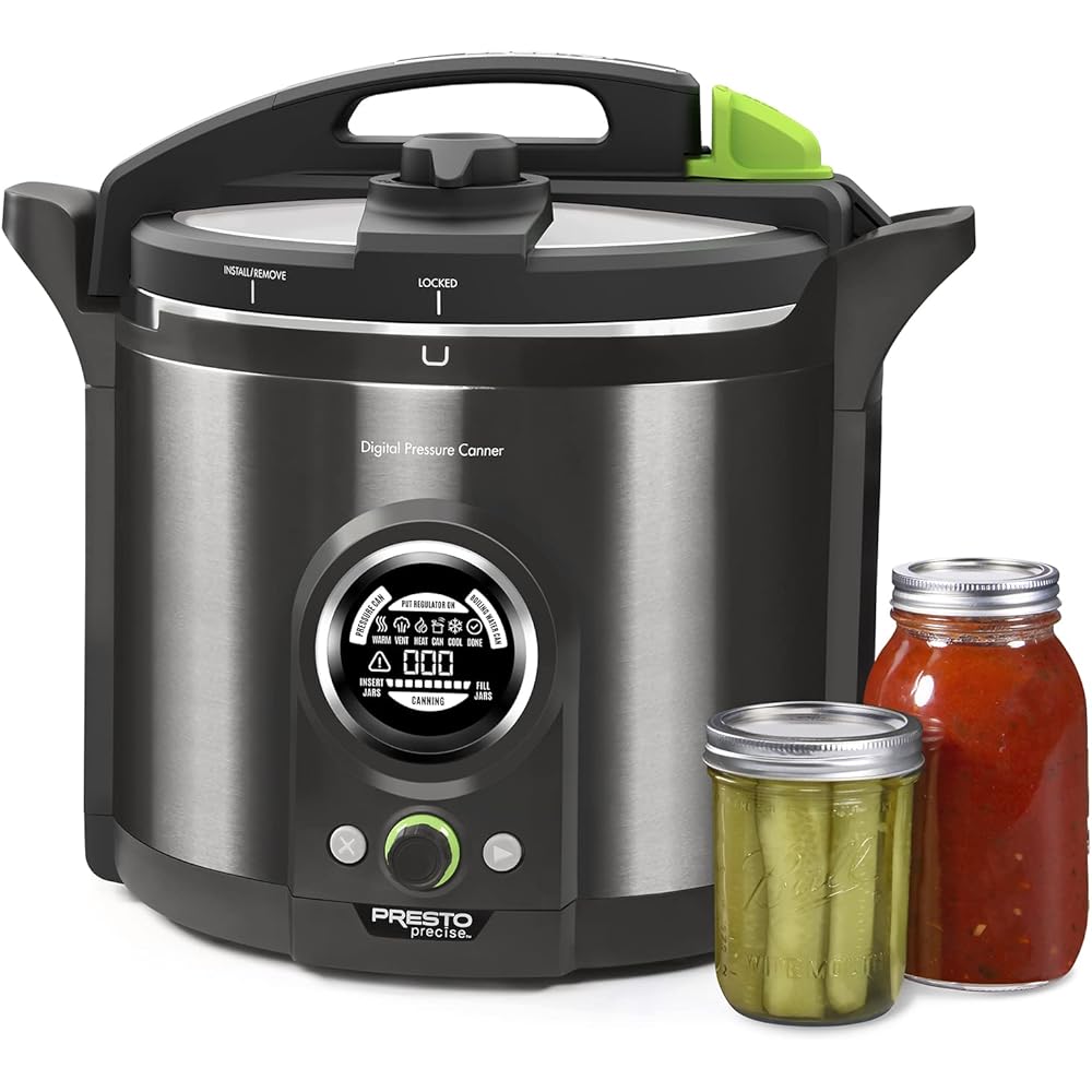12 Qt Stainless steel Electric Pressure Canner: Home & Kitchen