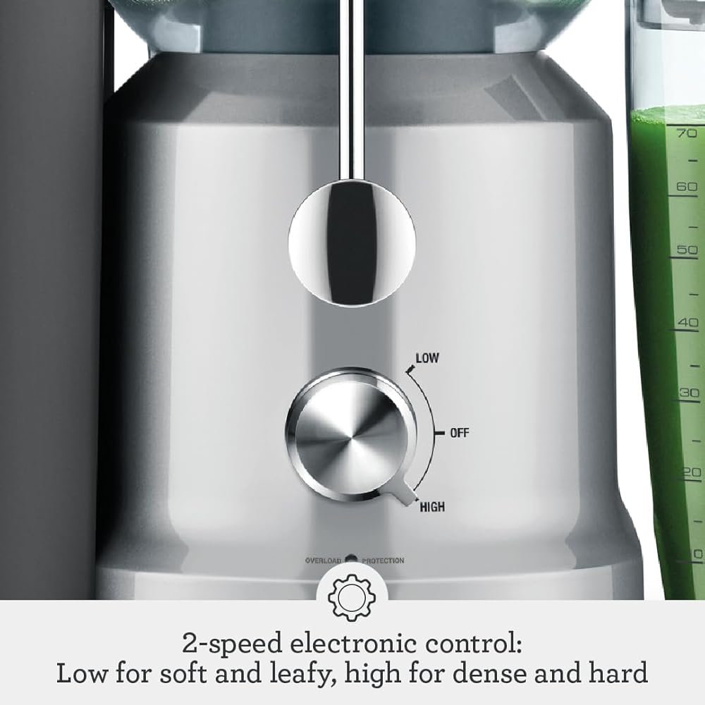 Breville BJE430SIL Juice Fountain Cold, 70 fl oz, Silver: Home & Kitchen