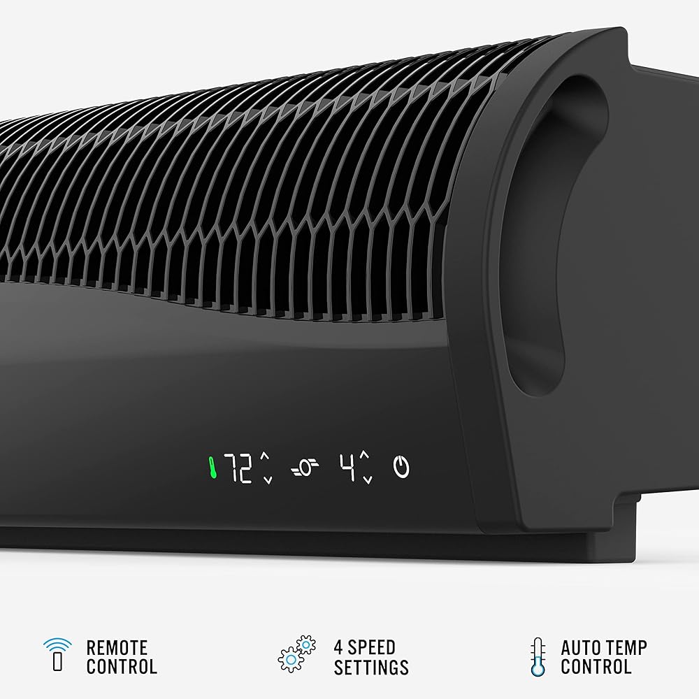 Vornado TRANSOM Window Fan with 4 Speeds, Remote Control, Reversible Exhaust Mode, Weather Resistant Case, Black, Whole Room : Home & Kitchen