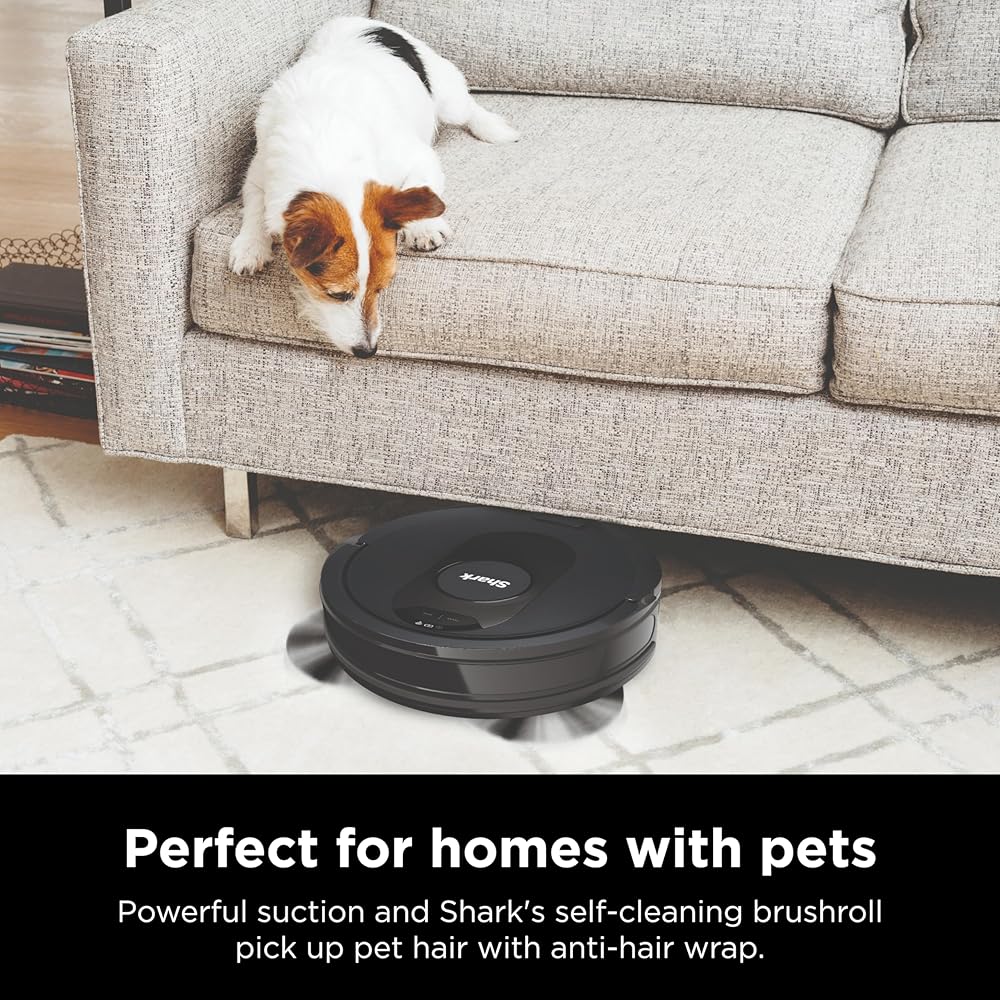- Shark AV2501S AI Ultra Robot Vacuum, with Matrix Clean, Home Mapping, 30-Day Capacity HEPA Bagless Self Empty Base, Perfect for Pet Hair, Wifi, Dark Grey