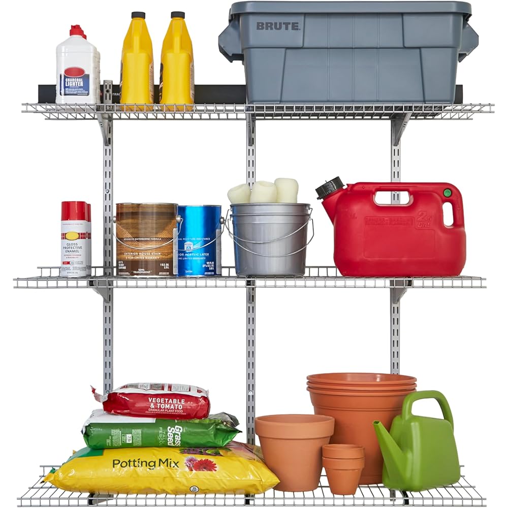 Rubbermaid Fasttrack Rail Storage 48