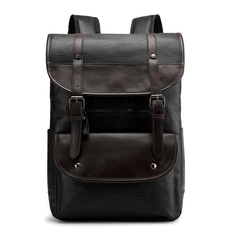 Men's Synthetic Leather Backpack