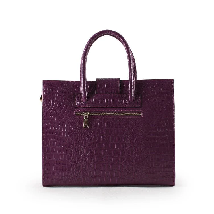 Women's Large Crocodile Tote