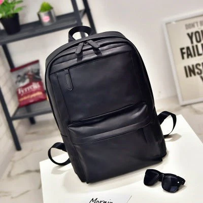 Retro Leather Backpack