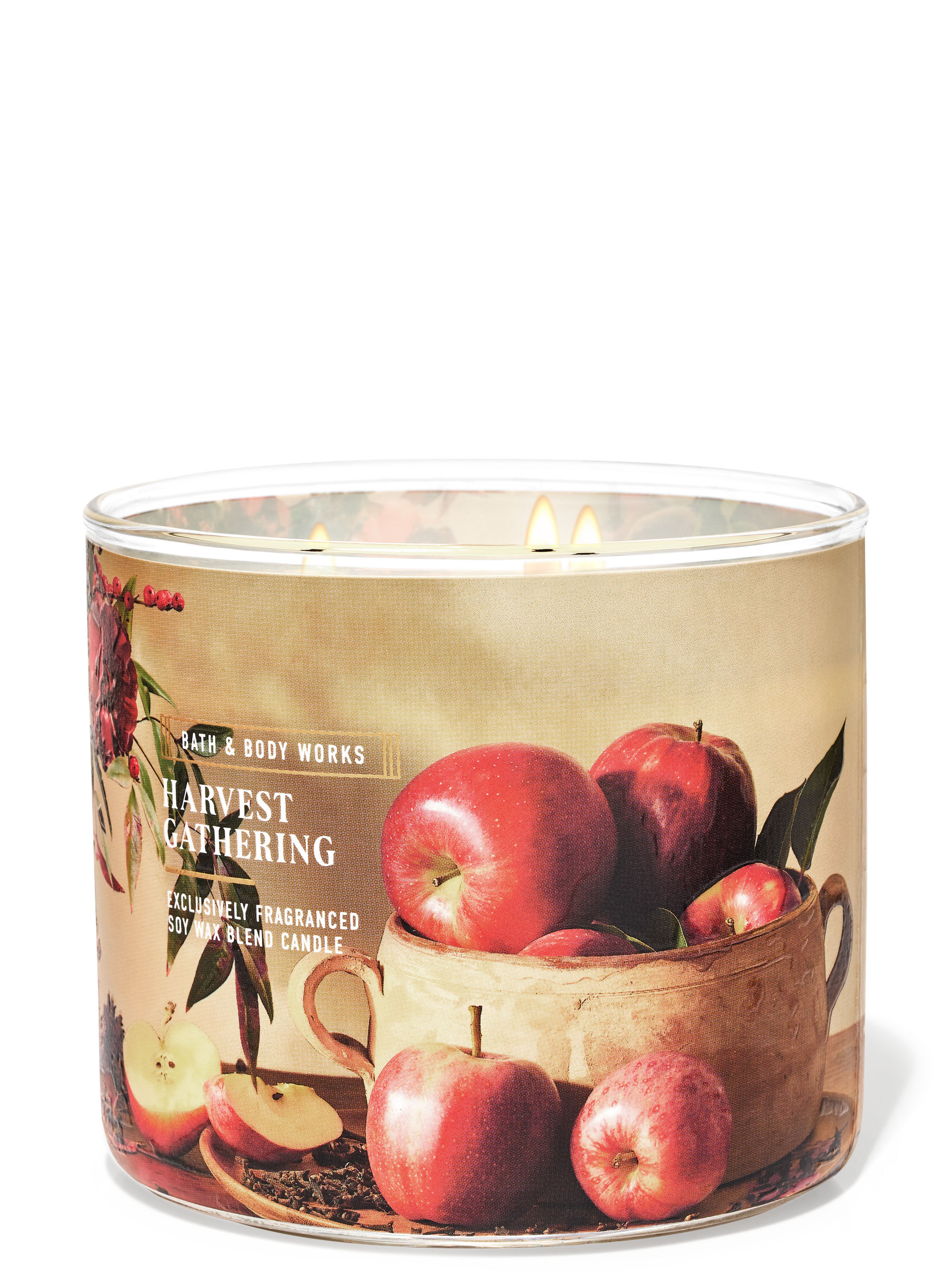 Harvest Gathering 3 Wick Candle Bathandbodyworks