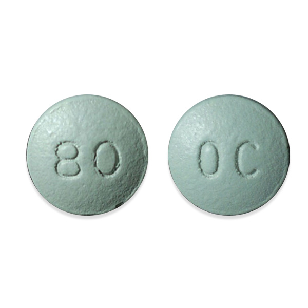 OxyContin (Purdue Green) 80mg
