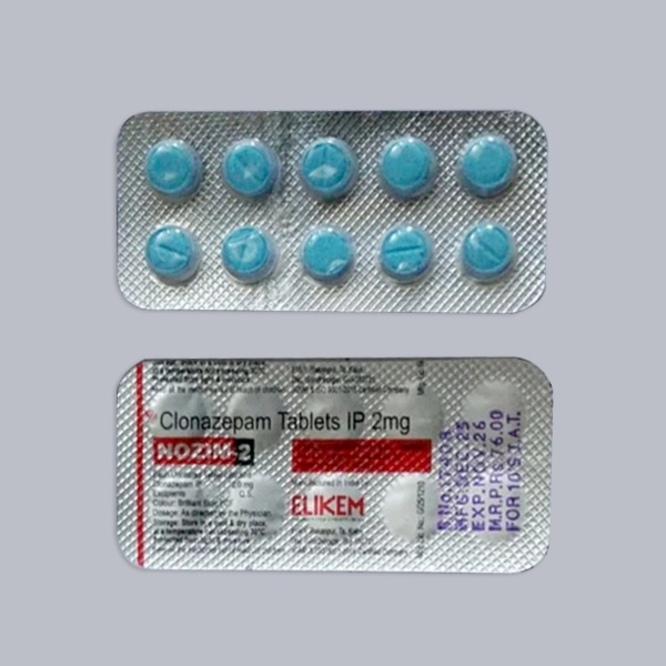 Clonazepam (Nozim) 2mg