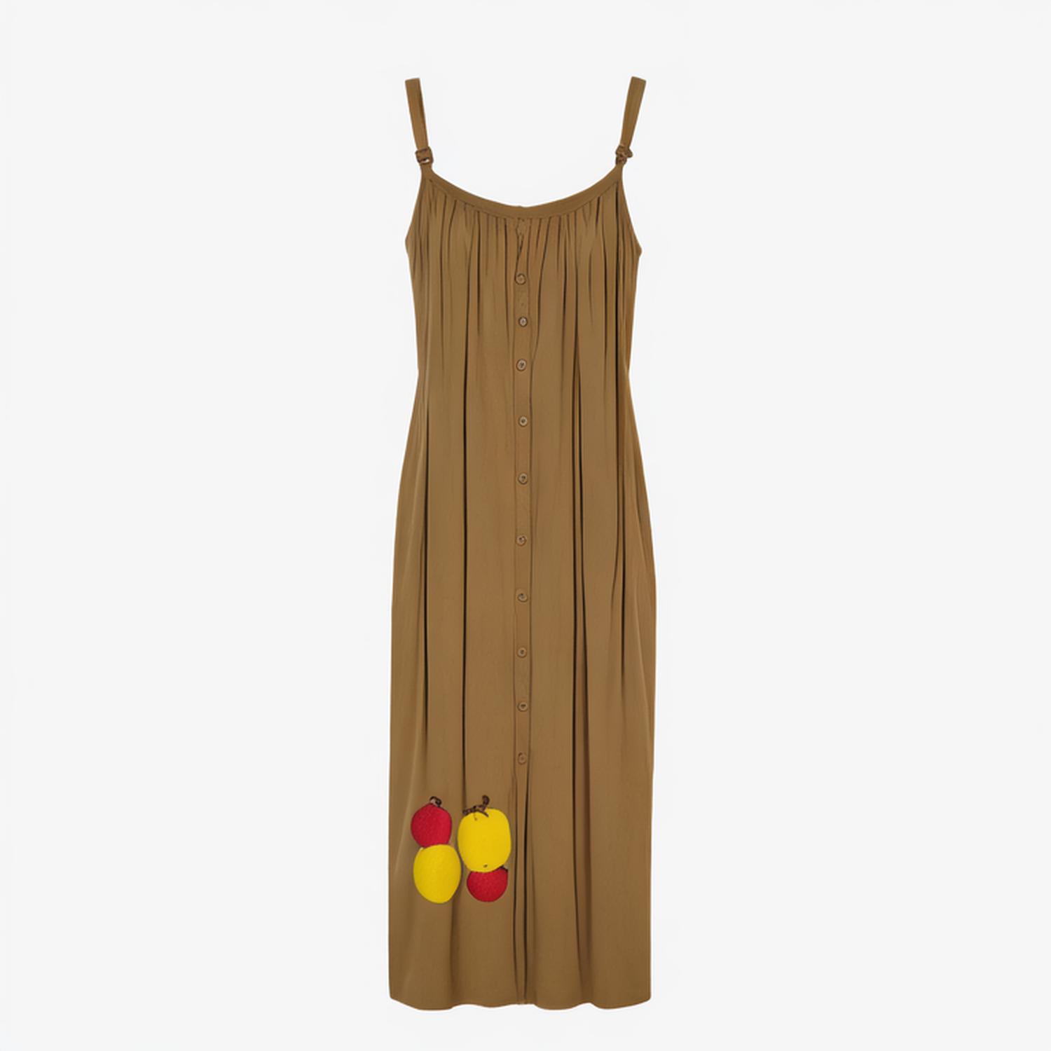 Women 2024 summer New Fashion Cross tie Midi Dress Vintage Sleeveless Female Dresses robe Mujer