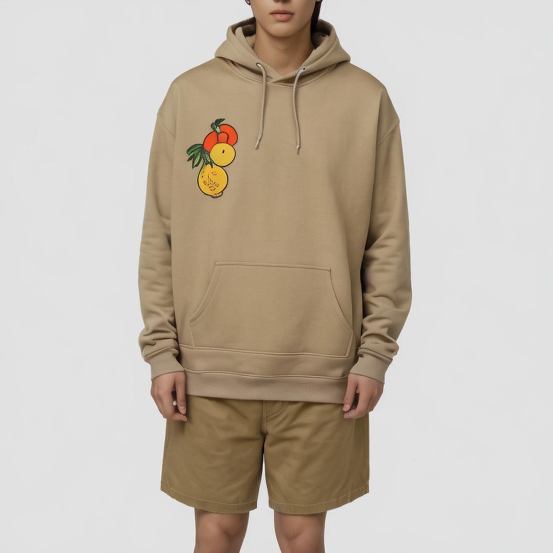 Men's hoodies cotton drop shoulder blank Hood Sweatshirt overs pullover streetwear heavyweight hoodie for men