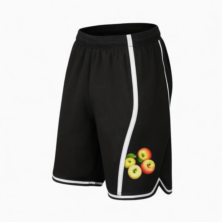 men's basketball sports nets shorts casual puff print workout fitness athletic wear men running gym jogger mesh shorts