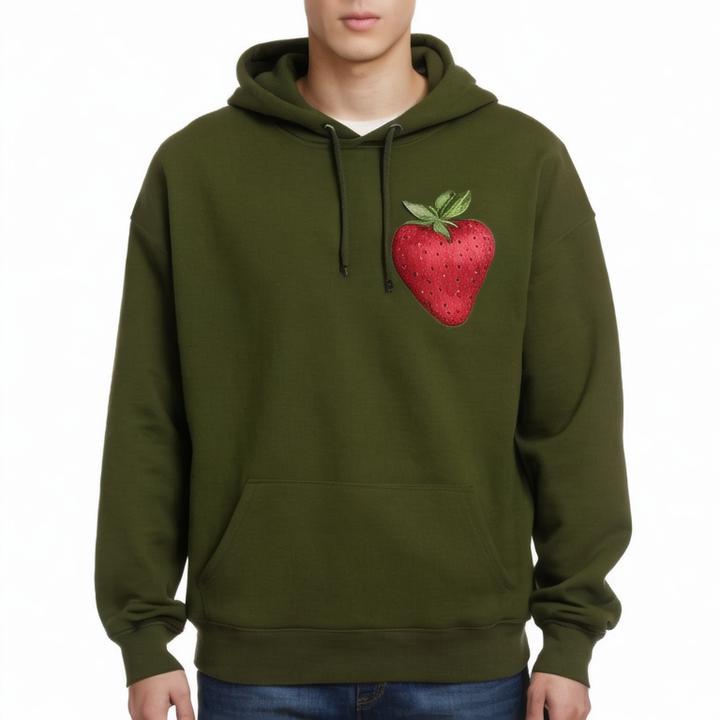 Men's hoodies boxy fit Streetwear heavyweight Cotton Pullover hooded sweatshirts vintage hoodie for men