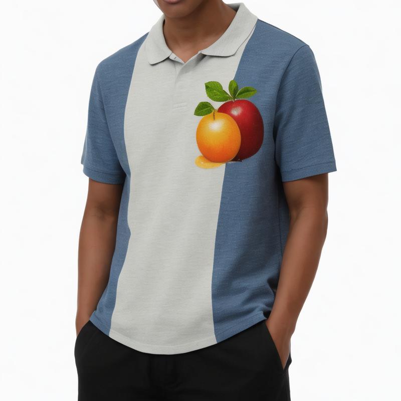 men sweater jacquard Pattern knit top short Sleeve cardigan knitwear Spring knitt sweater for men