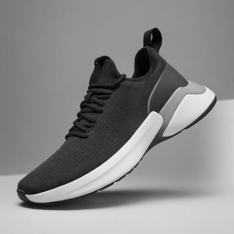 fashion light weight pvc sole breathable running sneakers men sport shoes