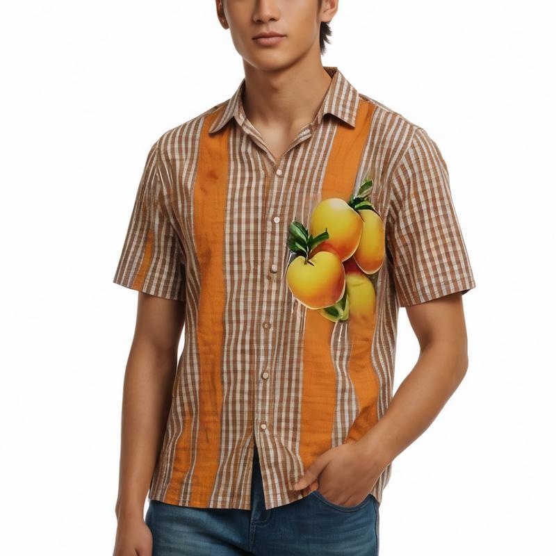 men sweater short Sleeve cardigan knitwear hollow out knit top Spring men knitt sweater