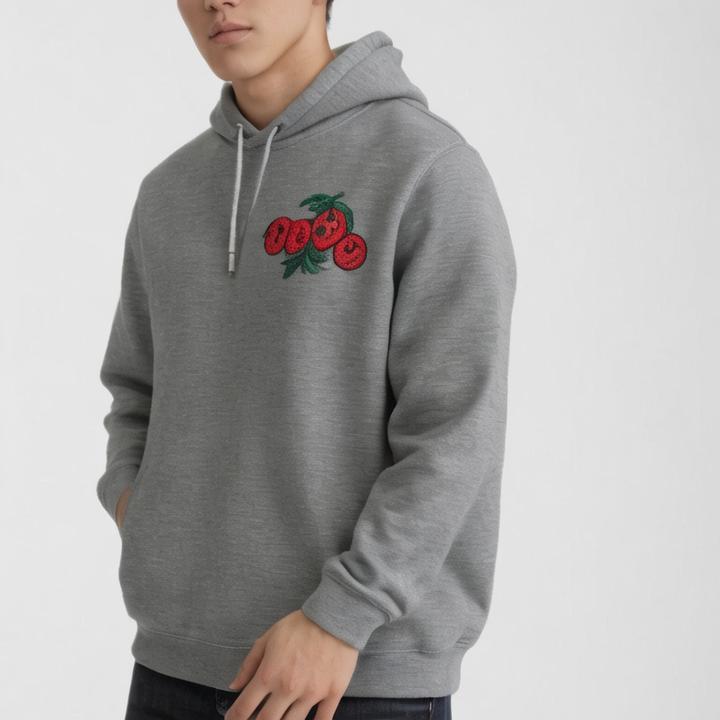 Men's washed hoodies boxy fit Streetwear heavyweight Cotton Pullover hooded sweatshirts vintage distressed hoodie for men